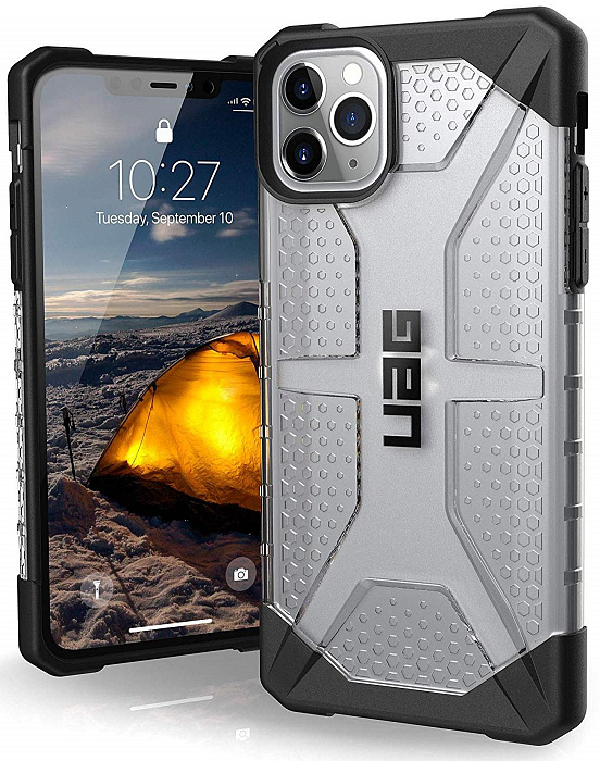 фото Защитный чехол UAG для iPhone 11 PRO MAX  серия Plasma цвет прозрачный/111723114343/32/4