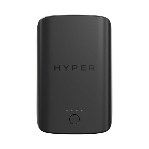 фото Беспроводное магнитное зарядное устройство Hyper HyperJuice для iPhone 12 5000мАч. Цвет: чёрный
