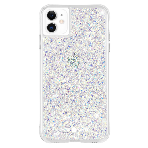 фото Чехол Case-Mate Twinkle для iPhone 11. Цвет прозрачный белый