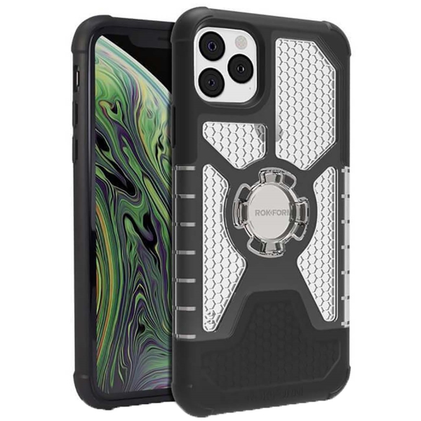 фото Чехол-накладка Rokform Crystal Wireless для iPhone 11 Pro Max со встроенным неодимовым магнитом. Материал: поликарбонат. Цвет: прозрачный
