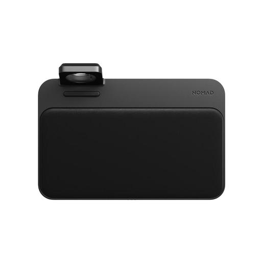 фото Беспроводное зарядное устройство Nomad Base Station Charger Apple Watch Mount Edition со встроенной подставкой для зарядки Apple Watch. Цвет черный