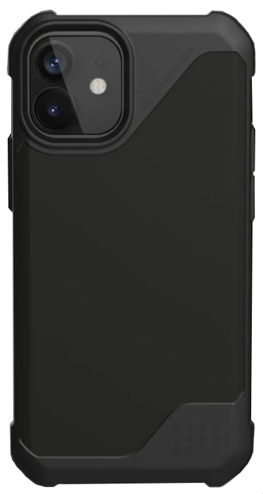 фото Чехол-накладка UAG Metropolis LT (11234O113840) для iPhone 12 mini (Black)