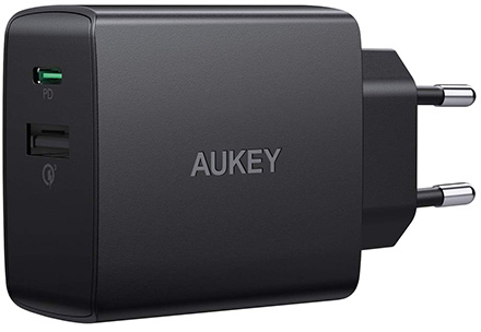 фото Сетевое зарядное устройство Aukey Wall Charger PA-Y17 (Black)