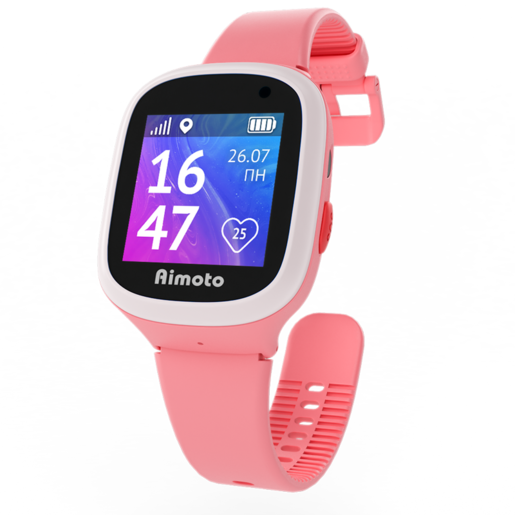 фото AIMOTO Ocean Lite Детские умные часы с GPS (Коралловые)
