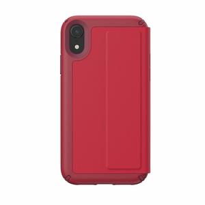 Чехол-книжка Speck Presidio Folio Leather для iPhone XR. Материал пластик, полиуретан. Цвет красный