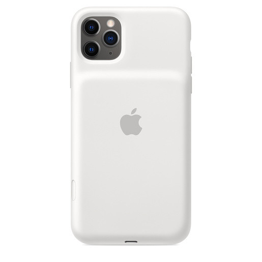 фото Чехол Apple iPhone 11 Pro Max Smart Battery Case with Wireless Charging - White белого  цвета