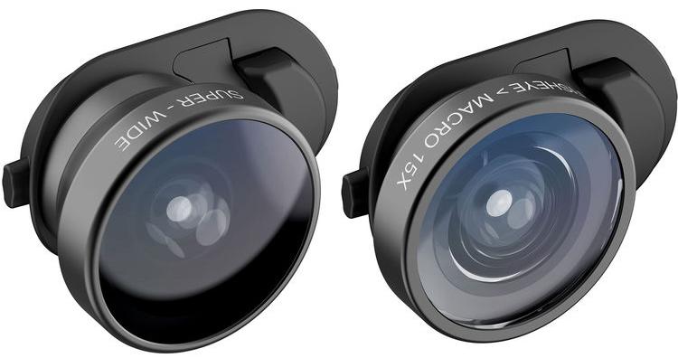 фото Объектив Olloclip Core Lens Set (OC-0000315-EU) для iPhone Xs Max (Black)