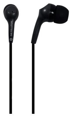 фото Наушники iFrogz Bolt Plus с микрофоном вставные. Цвет черный.