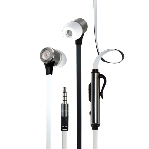 фото Гарнитура для телефона, INTERSTEP bwhite headset (Бело-Черная)