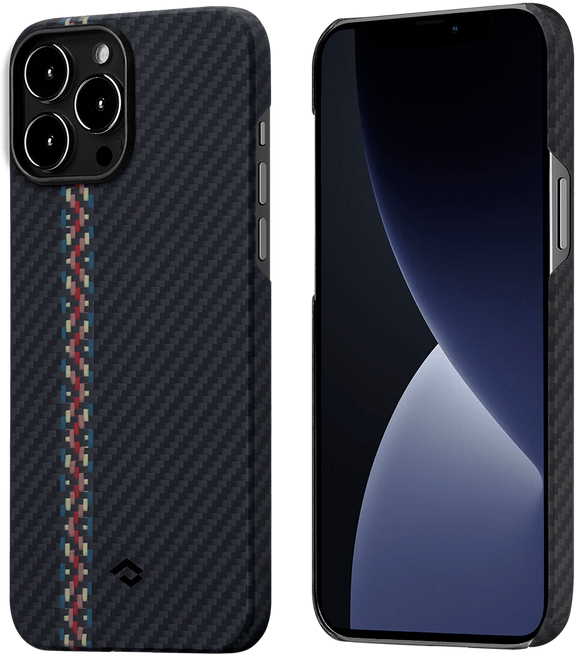 фото Чехол Pitaka Fusion Weaving MagEZ 2 (FR1301P) для iPhone 13 Pro (Rhapsody)