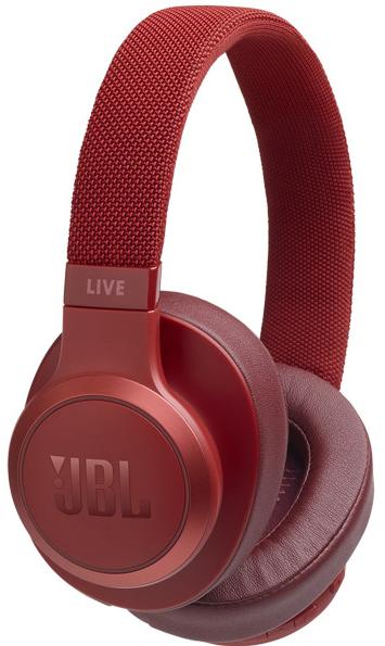 фото Полноразмерные беспроводные наушники JBL LIVE 500 BT (red)