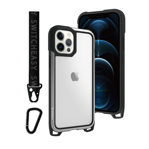 фото Чехол SwitchEasy Odyssey для  iPhone 12 Pro Max (6.7"). серебряный