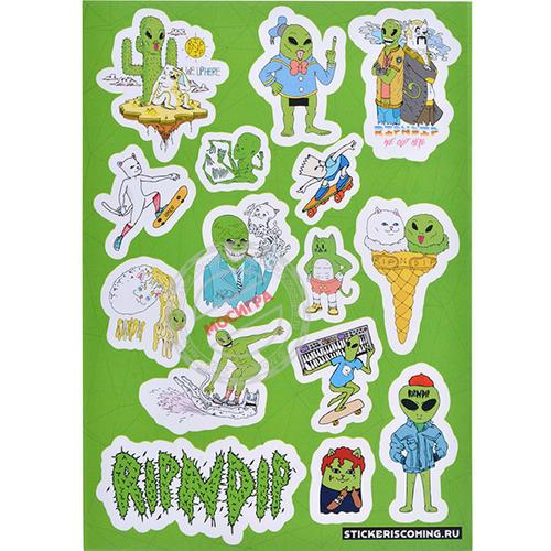 фото Stickeriscoming: Набор стикеров «Ripndip#3»