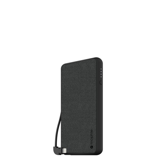 фото Внешний портативный аккумулятор Mophie Powerstation Plus. Емкость аккумулятора 6000 МаЧ. Цвет:черный.Mophie Powerstation Plus Gen 4 Lightning