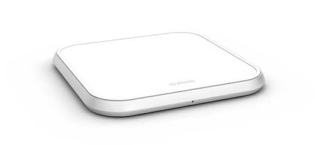 фото Беспроводное зарядное устройство ZENS Aluminium Single Wireless Charger 10W. Цвет белый