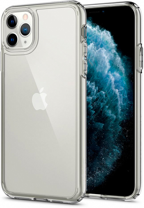 фото Чехол Spigen Ultra Hybrid, clear - iPhone 11 Pro