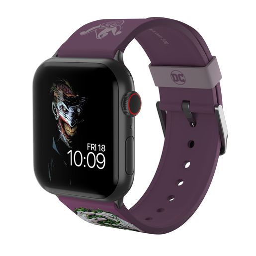 фото Ремешок MobyFox DC Joker Modern Comic, черный (для Apple Watch, все размеры)