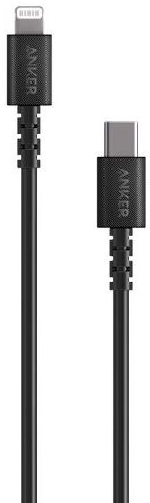 фото Кабель Anker Powerline Select (A8612) USB-C/Lightning 0.9m (Black)