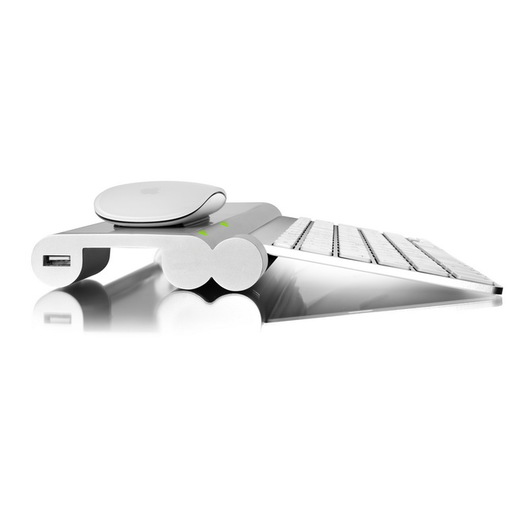 фото Зарядное устройство для мыши/клавиатуры Mobee Magic Feet (for Apple Magic Mouse &  wireless keyboard)