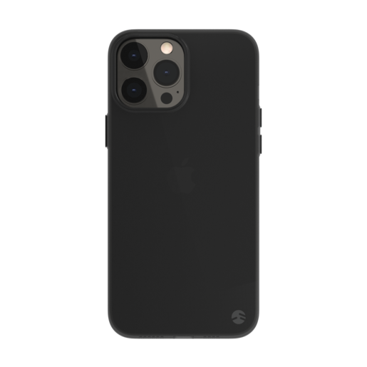 фото Чехол-накладка SwitchEasy 0.35 на заднюю сторону iPhone 13 Pro Max (6.7"). Цвет: прозрачный черный