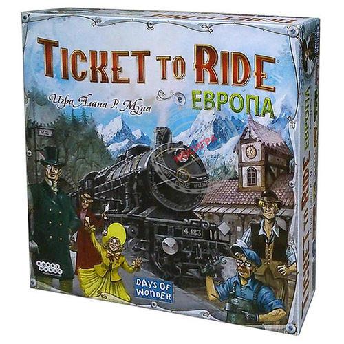 фото Hobby World: Ticket to Ride (Билет на поезд). Европа (3-е рус. изд.)