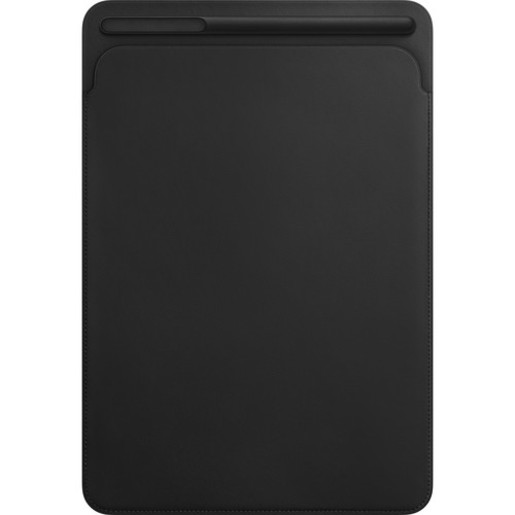 фото Кожаный чехол-футляр Apple Leather Sleeve для iPad Pro 10,5 дюйма. Цвет (Black) черный.Apple Leather Sleeve for 10.5-inch iPad Pro - Black
