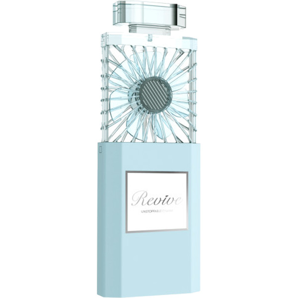фото Портативный мини-вентилятор SwitchEasy Revive- scent mini fan. Цвет голубой