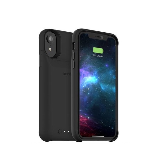фото Чехол Mophie Juice Pack Access со встроенным аккумулятором для iPhone XR. Цвет черный