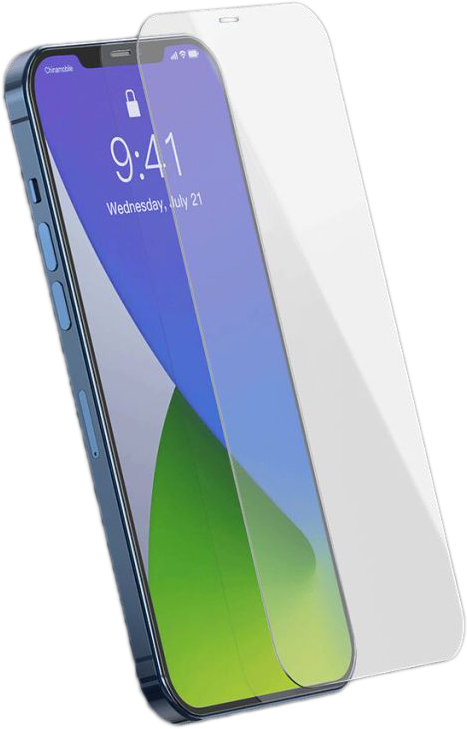 фото Защитное стекло Baseus Full-glass Tempered 0.3mm (SGAPIPH67N-LS02) для iPhone 6.7" 2020 (Transparent)