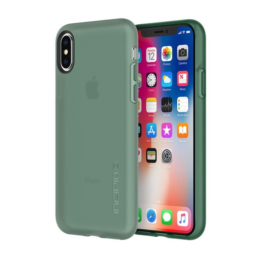 фото Чехол Incipio NGP для iPhone XS/X. Материал пластик. Цвет зеленый