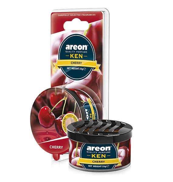 фото Автомобильный ароматизатор AREON KEN BLISTER 704-AKB-02, Cherry, Вишня