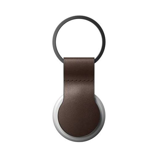 фото Брелок Nomad Leather Loop для трекера AirTag. Цвет: коричневый