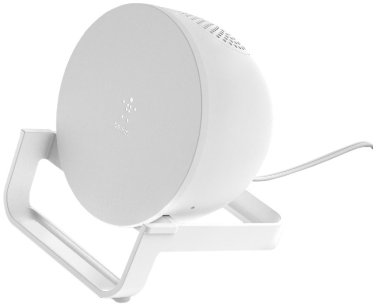 фото Беспроводное зарядное устройство с динамиком Belkin AUF001vfWH (White)