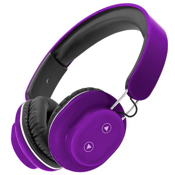 фото Беспроводная гарнитура INTERSTEP SBH-350 Touch, фиолетовая