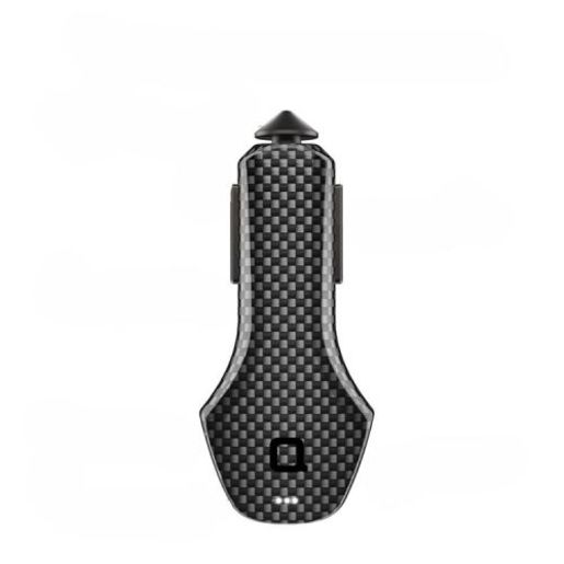 фото Автомобильное зарядное устройство Nonda ZUS Bluetooth Carbon Fiber Edition с технологий Quick Charge для мобильных устройствАвтомобильное зарядное устройство Nonda ZUS Bluetooth Smart Car Charger Carbon Fiber Edition