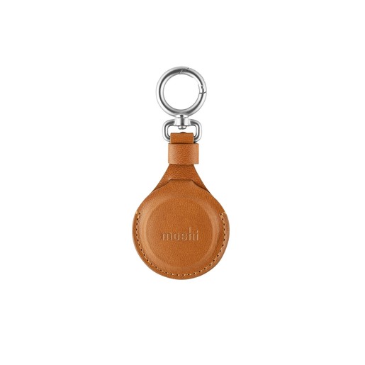 фото Чехол для брелока Moshi AirTag Key Ring. Цвет: коричневый