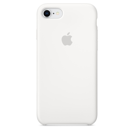 фото Силиконовый чехол Apple Silicone Case для iPhone 8/7, цвет (White) белый