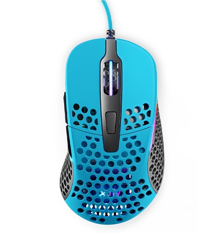 фото Игровая мышь Xtrfy M4 c RGB, Miami Blue