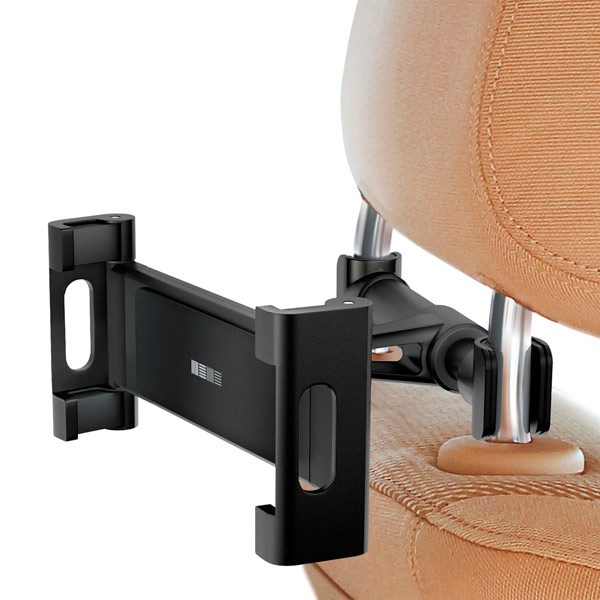 фото Универсальный Автодержатель планшета на подголовник черный