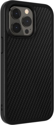 фото Чехол-накладка SwitchEasy Aero+ на заднюю сторону iPhone 13 Pro (6.1"). Материал изделия: 70% поликарбонат, 30% ТПУ. Размер изделия: 153*78*12 мм. Цвет: черный
