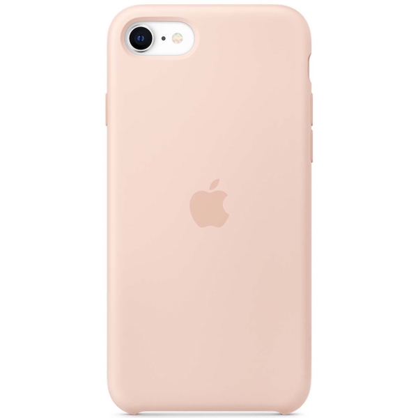 фото Apple iPhone SE Silicone Case - Pink Sand, Силиконовый чехол для Iphone SE цвета розовый песок