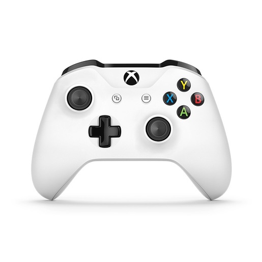 фото Беспроводной геймпад для Xbox One с разъемом 3,5 мм и Bluetooth. Цвет: белый