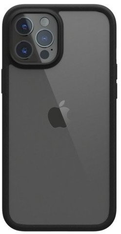 фото Чехол-накладка SwitchEasy AERO Plus для iPhone 12 Pro Max (6.7"). Цвет: прозрачный черный