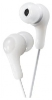 Наушники JVC проводные внутриканальные, модель HA-FX7M-W-E, серия Gumy Plus. Цвет: белый
