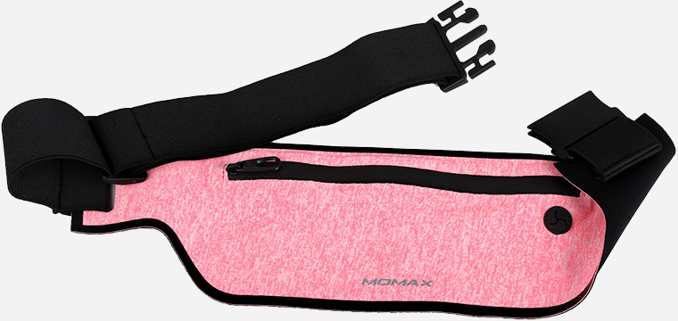 фото Спортивный пояс Momax XFIT Fitness Belt Pink