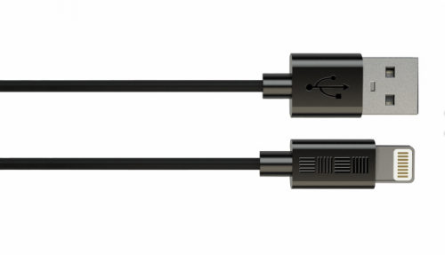 фото Кабель USB iPhone5/iPadmini 8pin MFi 1.8m черн