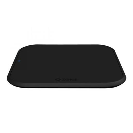 фото Беспроводное зарядное устройство ZENS Single Wireless Charger 10W. Цвет: черный