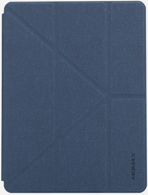 фото Чехол  Momax Flip Cover Case with Apple Pencil Holder (iPad10.2″ 2019 ) Blue