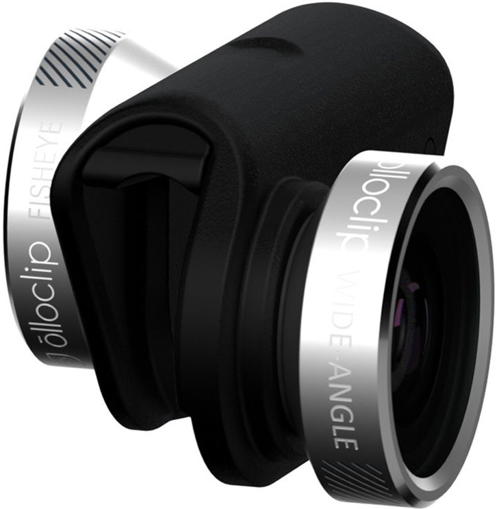 фото Объектив Olloclip 4-in-1 (OCEA-IPH6-FW2M-SB/B) для iPhone 6/6S/6 Plus/6S Plus (Black/Silver)