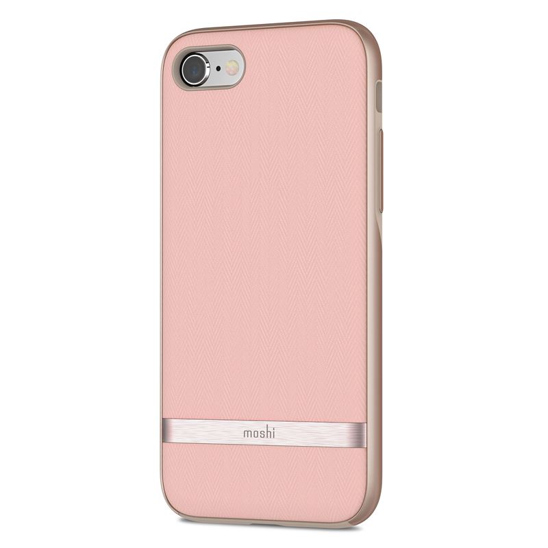 фото Чехол-накладка Moshi Vesta для iPhone 8/7/SE 2020. Цвет розовый